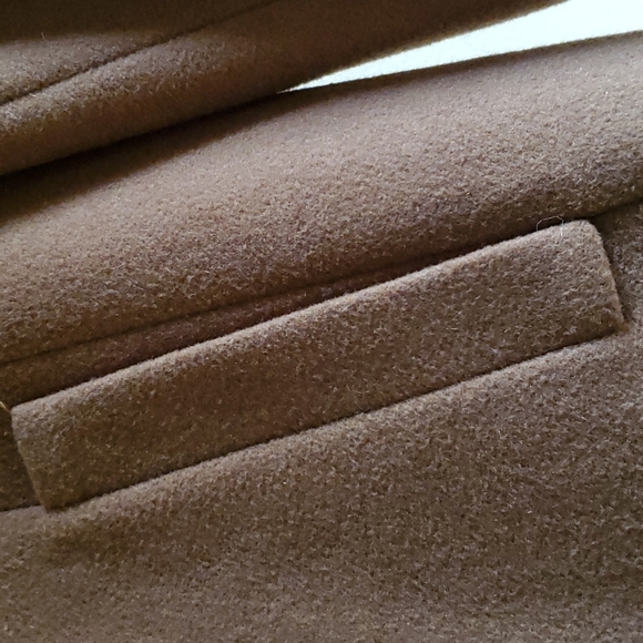 Like New PENDLETON Petite Wool Pea /Walking, Car Coat, Worn Once!, Camel/Tan 16P - Picture 5 of 16